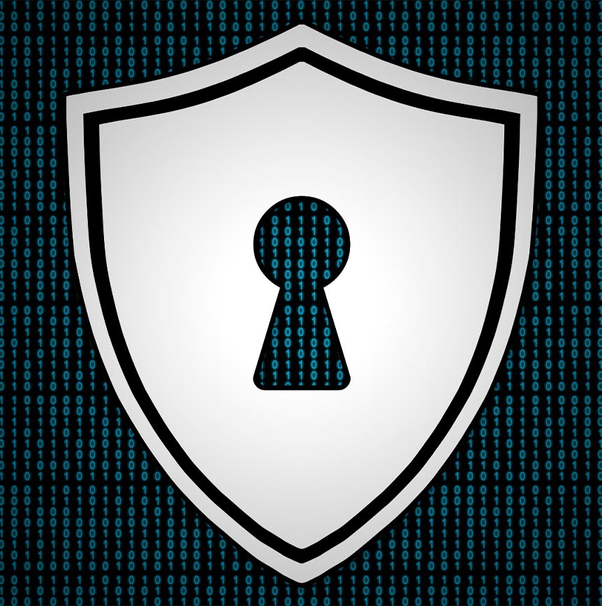 Shield With a Key Hole