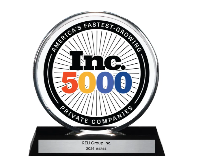 Inc 5000 Award - RELI Group