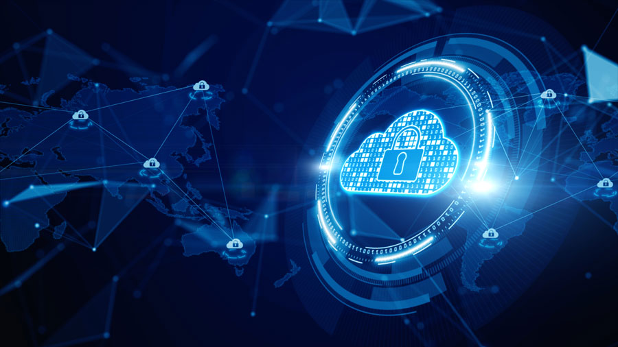 Hand holding a digital brain hologram surrounded by icons for AI, data processing, and connectivity on a blue tech background.