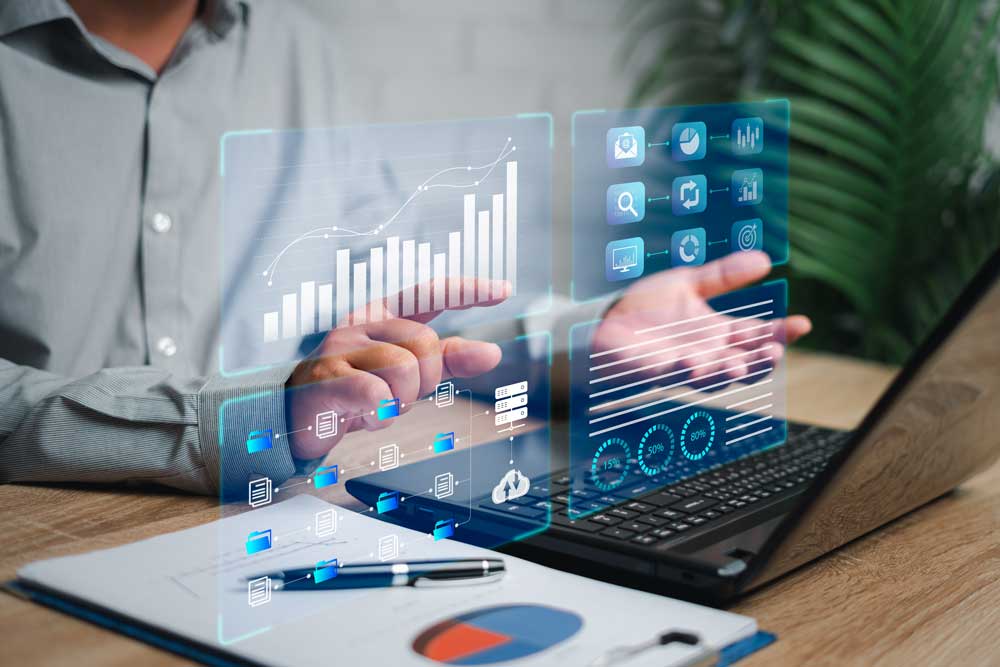 Combining advanced analytics, AI risk modeling, and data integration to detect anomalies and confirm program integrity.