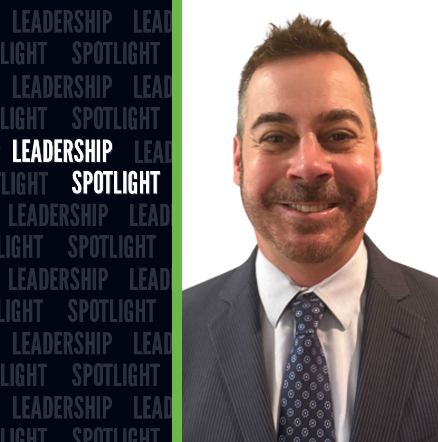 Image of Jeff Plant with the text Leadership Spotlight